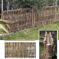 Barrière noisetier L.120cm x H.60cm avec tige