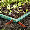 Barrière anti limaces sur-mesure pour potager, L.8m x H.20cm recoupable - Vert transparent