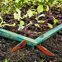 Barrière anti limaces sur-mesure pour potager, L.8m x H.20cm recoupable - Vert transparent