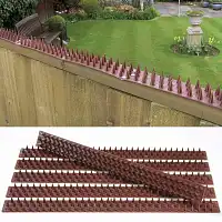 Barrière anti-pigeons inoffensive 3m de long en plastique recyclé