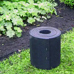 Barrière anti racines invasives 5mx20cm caoutchouc recyclé