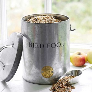 Boite de stockage pour nourriture à oiseau