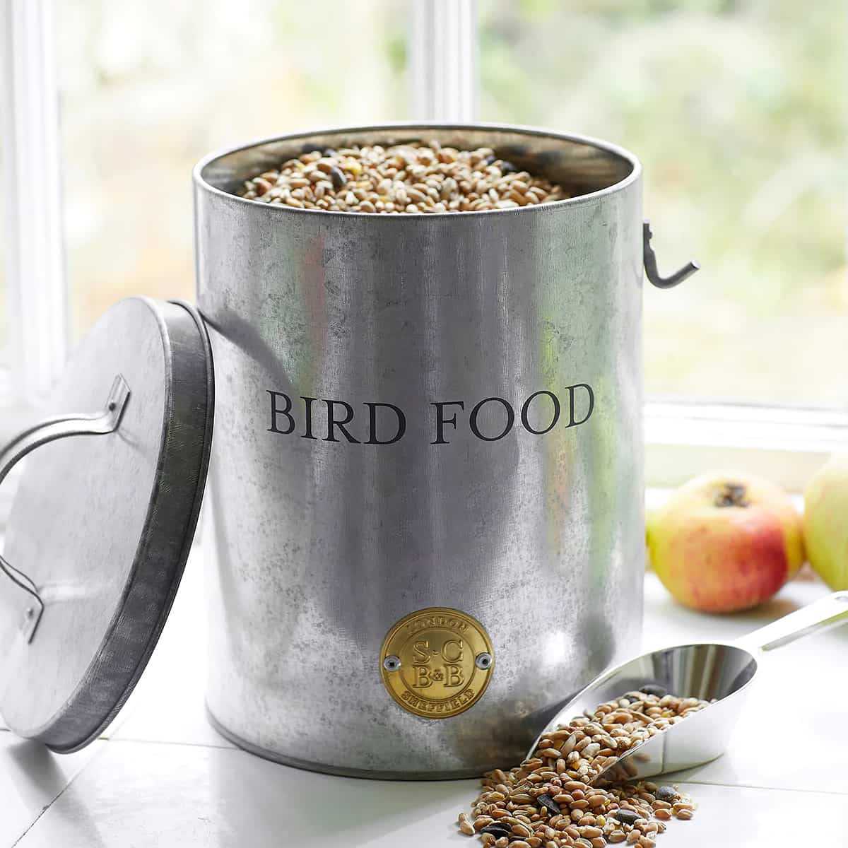 Boite de stockage pour nourriture à oiseau, vente au meilleur prix