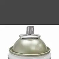 Bombe aérosol 400ml retouche peinture - Gris RAL7022  Bombe aérosol 400ml retouche peinture - Gris RAL7022