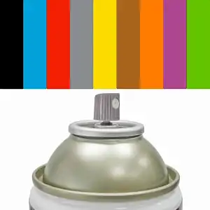 Bombe aérosol 400ml retouche peinture - RAL au choix