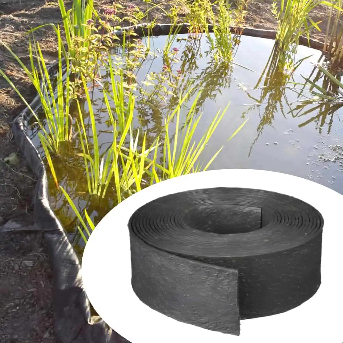 Bordure Bassin Etang en plastique recyclé  Bordure Bassin Etang en plastique recyclé