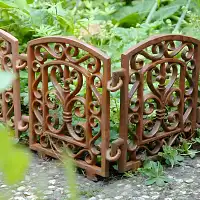 Bordurette en fonte raccordable - L.20,5 x H.27,9 cm - à l'unité