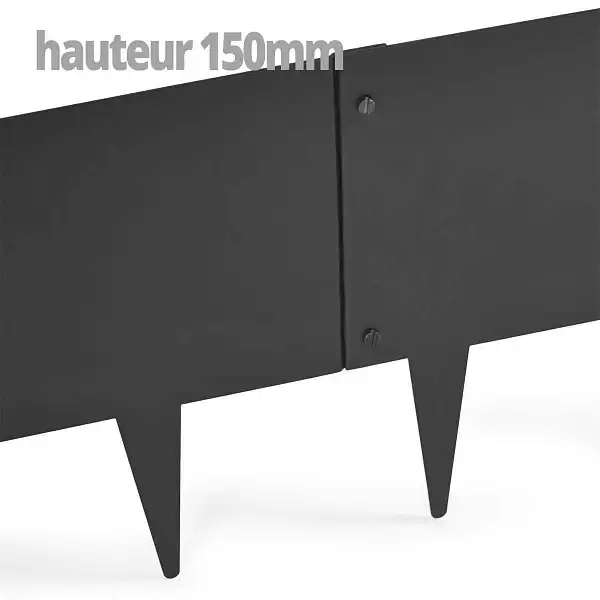bordure jardin acier 150 7022