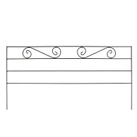 Bordure acier volute 100cm x H. 30cm