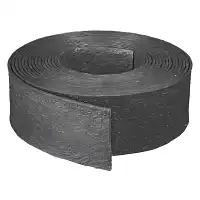 Bordure souple en plastique recyclé 12 mètres - H. 12cm