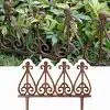 Bordure de jardin en fonte style antique - L.38 x H.30 cm