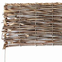 Bordure bois pliable - Rotin osier L. 100cm x H. 20cm