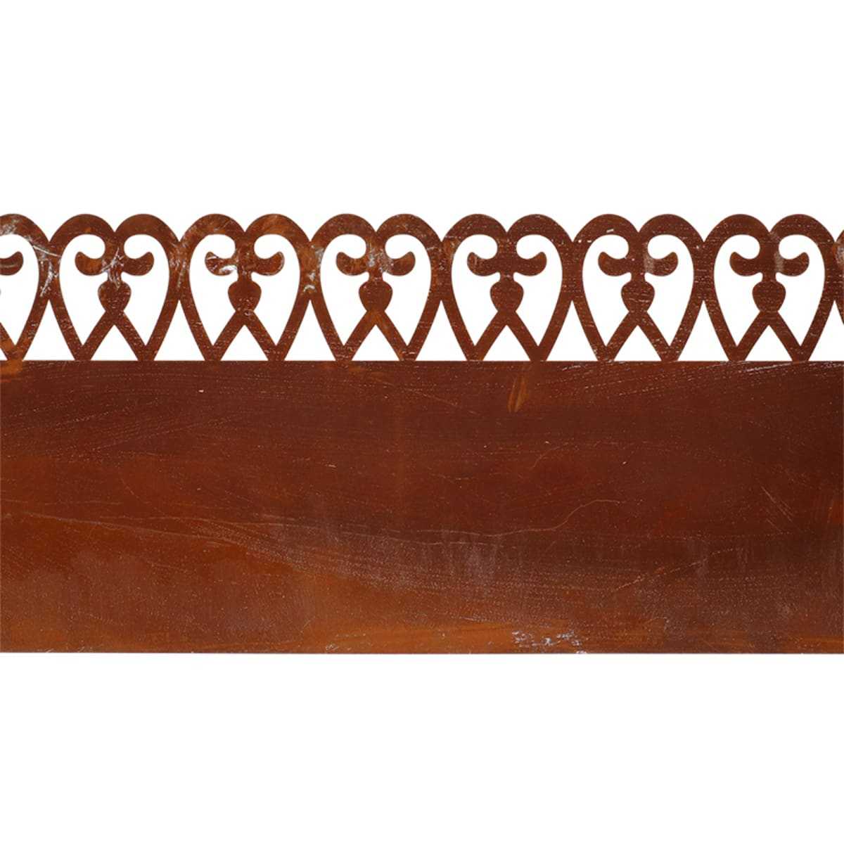 bordure pelouse style romantique
