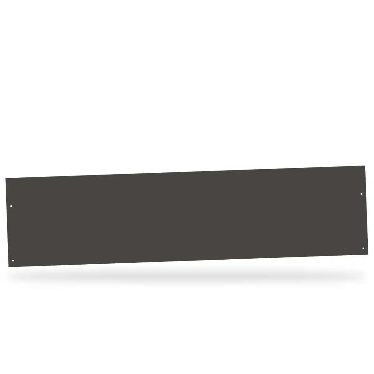 Bordure en acier à l'unité 99x24.5cm - Gris  Bordure en acier à l'unité 99x24.5cm - Gris
