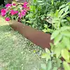 Bordurette de jardin en métal L.99cm x H.24,5cm