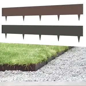 Bordurette métal acier 1m - français