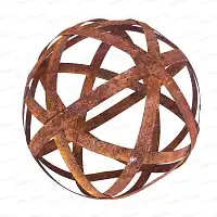 Boule à arceaux en métal Diam. 40cm