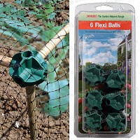 Boules attache bambou anti oiseau x6