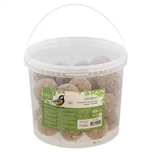 Boules de graisse sans filet - seau de 30 pcs