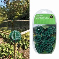 Raccords flexibles - Attaches tuteurs bambou anti oiseau x8