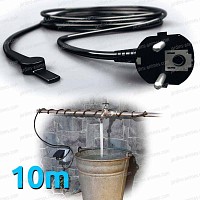 Cable chauffant anti gel 10m