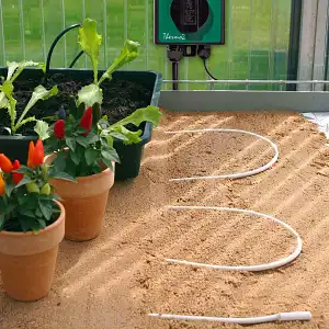 Cable chauffant pour serres