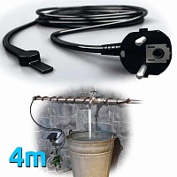Cable chauffant anti gel 4m