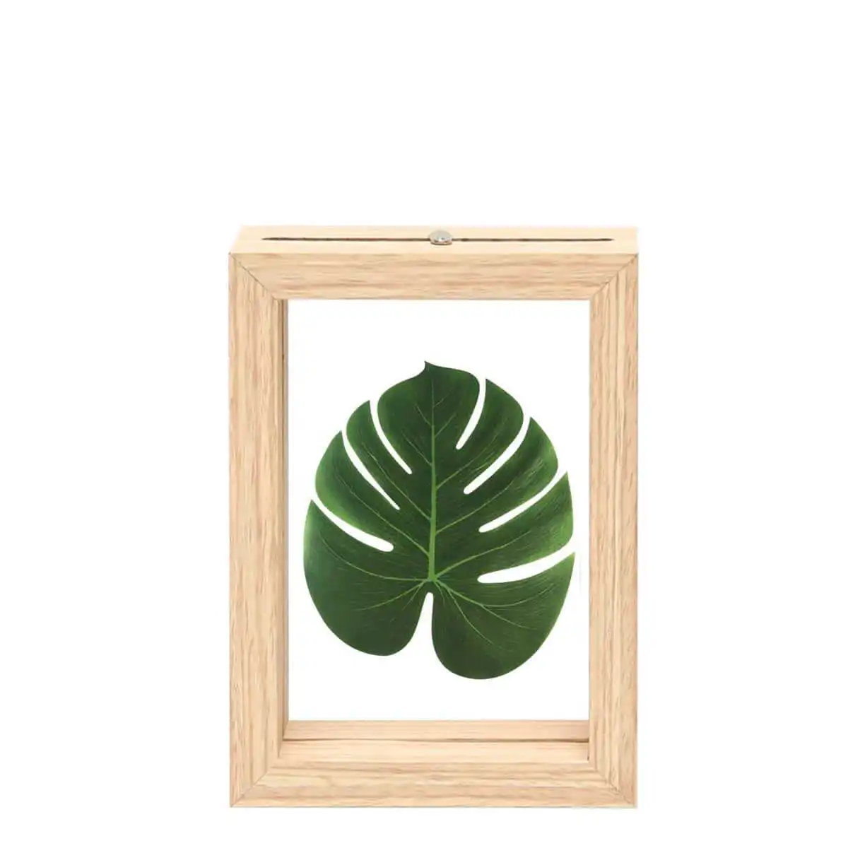 Cadre flottant pour fleurs et herbes pressées H. 15cm - S  Cadre flottant pour fleurs et herbes pressées H. 15cm - S