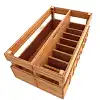 Boite de rangement pour sachets de graines et outils de jardin