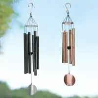 Carillon à vent Géant en aluminium noir ou cuivré