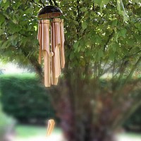 Carillon bambou naturel 30cm