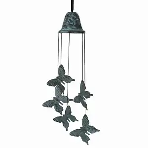 Carillon bronze papillon