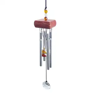 Carillon à vent Diam's bois - H.29cm