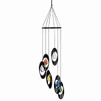 Carillon à vent en aluminium 6 couleurs 69cm  Carillon à vent en aluminium 6 couleurs 69cm