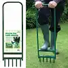 Carotteur aérateur de gazon pour terre sableuse