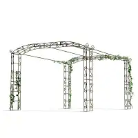 Carport Pagode 13,10m2  Carport Pagode 13,10m2