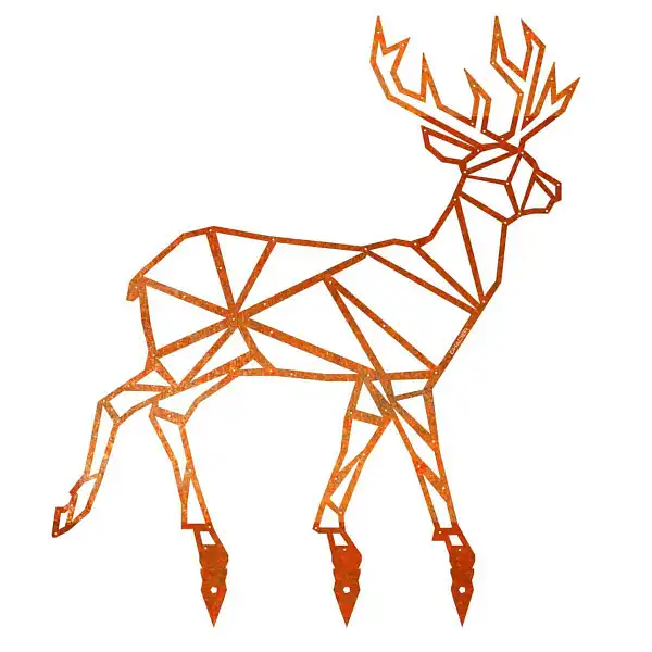 cerf acier corten DHCORPLCER