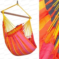 Chaise-Hamac 1 place SONRISA couleur MANDARINE