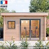 Chalet de jardin CHEVRIL 12m2 toit plat - Bois Douglas 55mm fabrication française L. 3,9 x l. 2,9 x H. 2,5m