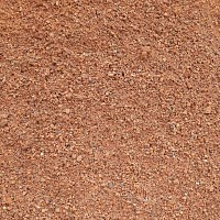 Chamotte rouge nuancé 0/5mm - Brique pilée pour aménagement extérieur Big bag 500L
