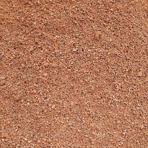 Chamotte rouge nuancé 0/5mm - Brique pilée pour aménagement extérieur Big bag 500L