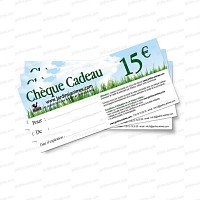 Chèque Cadeau 15 euros