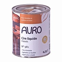 Cire liquide bois Classic 0.75L Auro 981