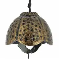 Carillon japonais - clochette - Furin Feng shui en fonte émaillée D.5cm, Bronze