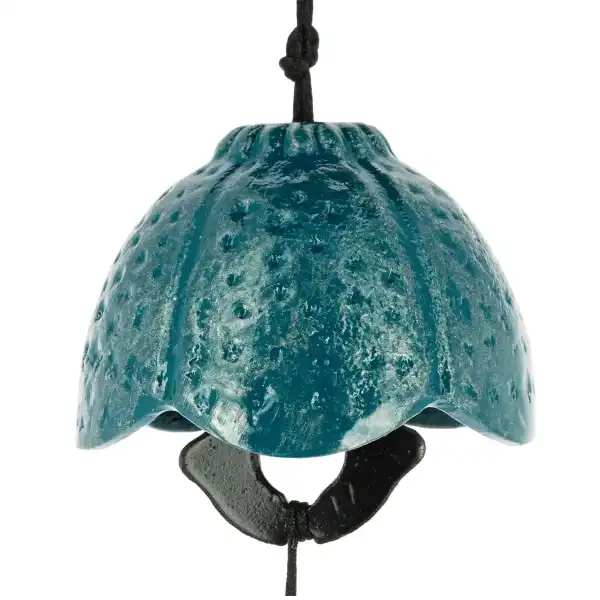 clochette japonaise feng shui turquoise