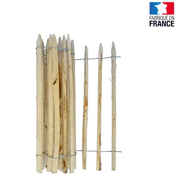 cloture ganivelle bois 60cm
