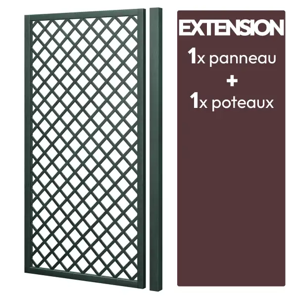 cloture majesta vertical 1pan 1pot