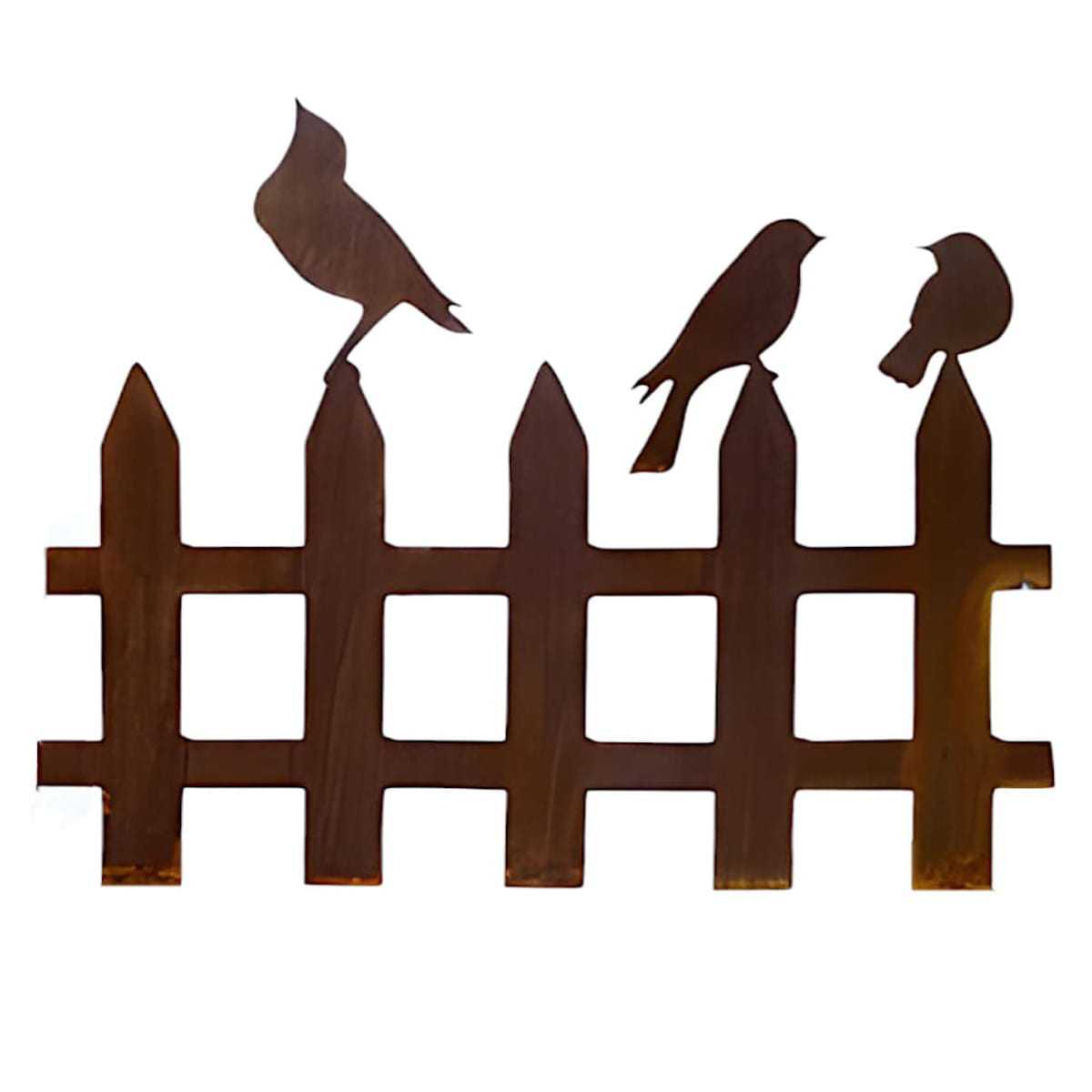 cloture metal oiseau droite 100cm 2