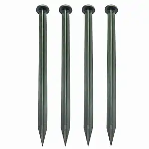 Clous en plastique recyclé 25cm de long x4
