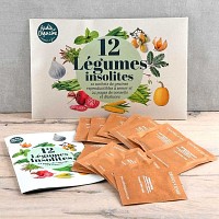 Coffret graines 12 légumes insolites